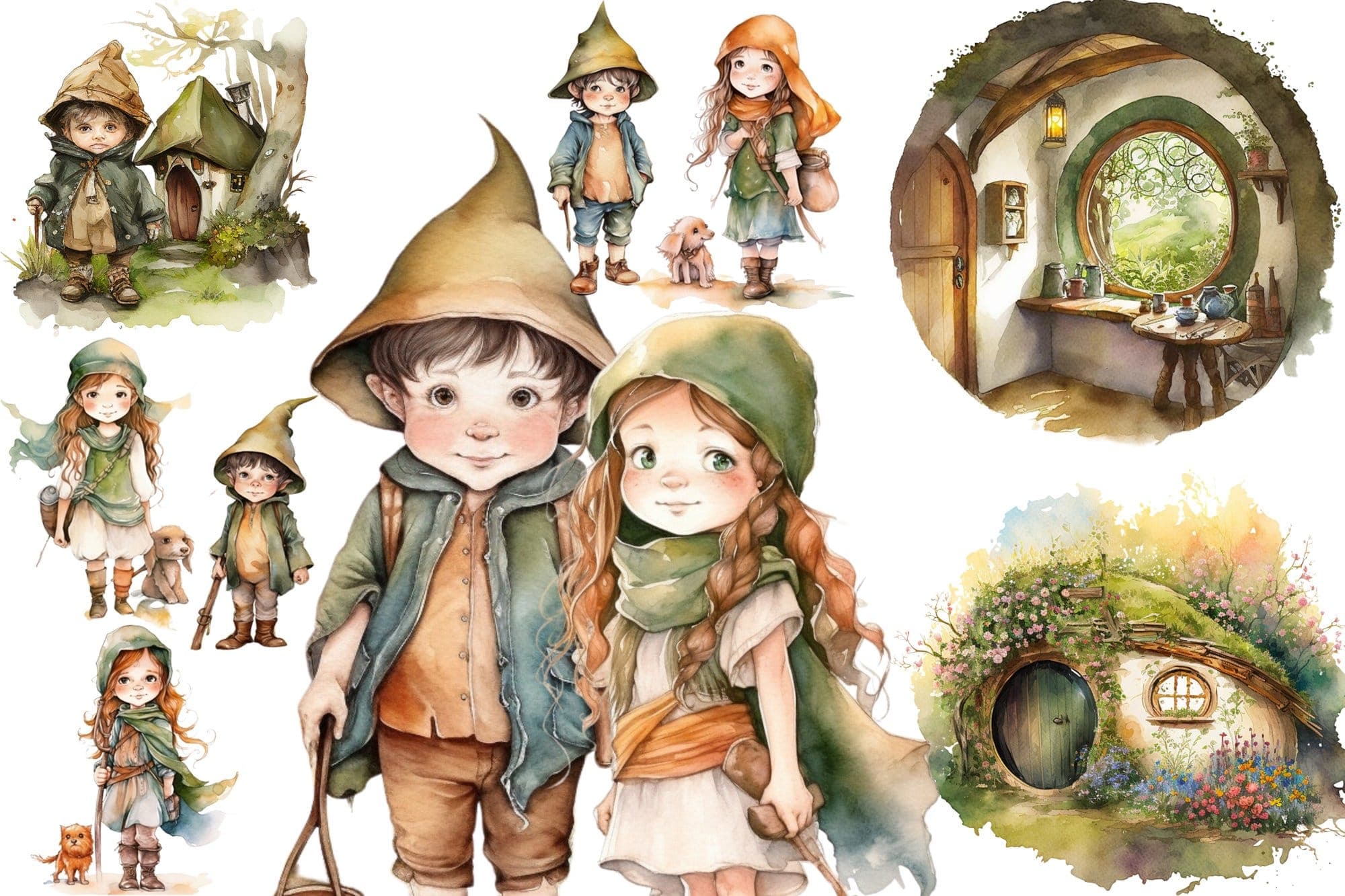 Die kleinen Hobbits Titelbild